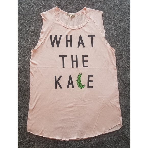 Junk Food "What The Kale" raglan muscle tee - Picture 2 of 8